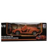 RC Sports Car Remote Control Battery Operated - Orange - By Ren Da