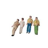 Vintage Tonka Rescue Van Ambulance Toy With Stretcher & 4 Figures
