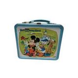 Vintage Walt Disney World Metal Lunch Box Aladdin Industries Disney Characters