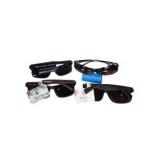 Lot of 4 Sunglasses - Foster Grant, Panama Jack & Solar Shield Polarized Fit Over