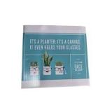 Face Plant Novelty Planter & Tree Decor Lot
