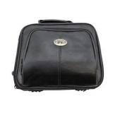Sound FX Leather DVD Bag With Speakers - Untested