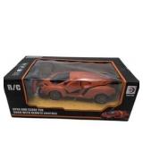 RC Sports Car Remote Control Battery Operated - Orange - By Ren Da