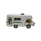 Vintage Plastic Toy Camper RV Motorhome With Opening Doors