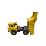Vintage Tonka Dump Truck Pressed Steel Yellow Construction Toy
