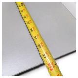 IKEA TROTTEN Rectangular Desk Table Gray Top Metal Legs 63" x 31"