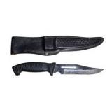 Maxam Skinner Fixed Blade Knife w/ Black Sheath – Surgical Stainless