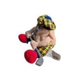 Novelty Toy Lot - Whoopee Cushion & Original Silly Slammers Golfer Plush