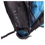 Zoom Day Tripper Laptop Backpack Black And Blue 15"laptop Pocket