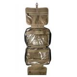 Black Bagsmart Travel Toilety Makeup Cosmetic Bag With Hanging Hook