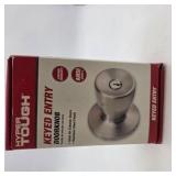 Hyper Tough Keyed Entry Doorknob ANSI Grade 3 Stainless Steel Finish Door Lock