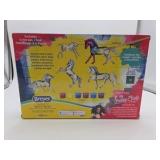 New Breyer Horses Stablemates Suncatcher Paint & Play Craft Set 5 Piece 4237