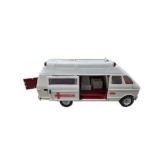 Vintage Tonka Rescue Van Ambulance Toy With Stretcher & 4 Figures
