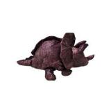 Earthzone & Zovies Dinosaur Plush Lot - Metallic Dimetrodon & Triceratops