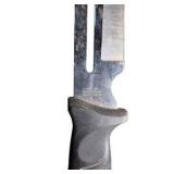 Maxam Skinner Fixed Blade Knife w/ Black Sheath – Surgical Stainless