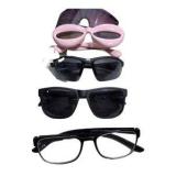 Mixed Eyeglasses & Sunglasses Lot - Readers, Fashion Frames, Foster, Ironman & Oversized Styles