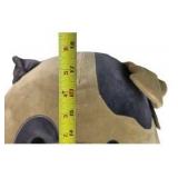 Squishmallows Large 16” LOAFER Brown Tan Bulldog Spotted Dog 2024 Plush NWT