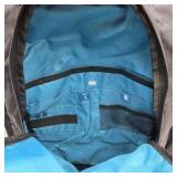 Zoom Day Tripper Laptop Backpack Black And Blue 15"laptop Pocket