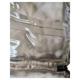Black Bagsmart Travel Toilety Makeup Cosmetic Bag With Hanging Hook