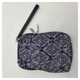 Baggallini Bryant Pouch Wristlet RFID Navy Blue Crossbody Travel Bag