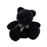Lot of 2 Plush Teddy Bears – Animated Singing Birthday Bear & Prestige Black Bear
