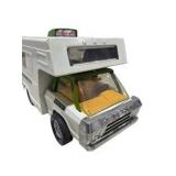 Vintage Plastic Toy Camper RV Motorhome With Opening Doors