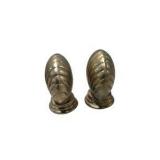 Brass Tone Seashell Decor Set - Candle Holders, Tray & Shell Pieces