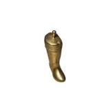 Vintage Brass Boot-Shaped Lidded Container / Decor