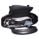 Universal Thread Black Satchel Handbag - New With Tags, Detachable Crossbody Strap
