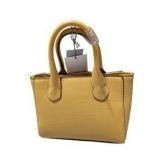 A New Day Gold Leaf Satchel Handbag - New With Tags, Detachable Crossbody Strap