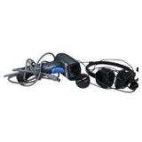 Motorola Symbol LS2208 USB Barcode Scanner, Headset & Multi-Port USB Charger Lot