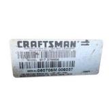 Craftsman 22" Self-Propelled Lawn Mower 6.25 HP With Dust Blocker Bag