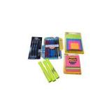 Office Supply Lot - Uni-Ball Vision RT Pens, Paper Mate InkJoy Pens, Post-it Notes & Highlighters