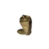 Vintage Brass Boot-Shaped Lidded Container / Decor