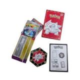 Mixed Kids Toy Lot - Barbie Fashion Pack, Pokémon Cards/Game, TY Beanie Boo, Care Bears & Owl Pot Hugger