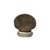Brass Tone Seashell Decor Set - Candle Holders, Tray & Shell Pieces