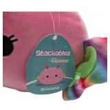 Squishmallows Stackable Brielana Butterfly 12 " Pink Soft Plush Collectible New