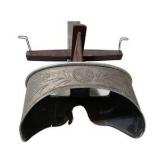 Vintage Metal Watering Can & Antique The Perfecscope Stereoscope Viewer