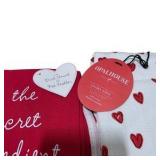 Valentine Kitchen Towel Lot - Opalhouse Heart Towels, Red Dish Towels