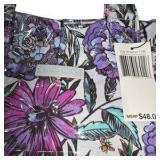 Vera Bradley City Shopper Tote - Lavender Meadow Floral Tote Bag, New With Tags