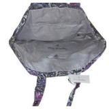 Vera Bradley City Shopper Tote - Lavender Meadow Floral Tote Bag, New With Tags