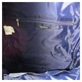 Donna Bella Striped Backpack - Navy & White Canvas Bag, New With Tags