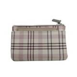 Lot - Safe Keeper Wallet And Coin Purse Small Pink White Tan Plaid Snap And Zip