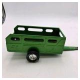 Vintage Hubley Kiddie Toy Diecast Metal Dump Truck & Ny-Lint Cattle Trailer