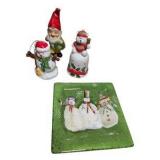 Lemax Carol’s Christmas Corner & Victoria Station Holiday Ceramic Decor Lot