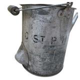 Vintage Metal Watering Can & Antique The Perfecscope Stereoscope Viewer