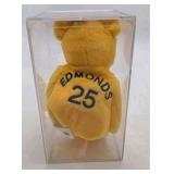 Lot of 9 Bamm Beano’s Baseball Player Plush Bears in Display Boxes – Griffey, Ripken Jr, Sosa, Jones & More