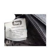 Lug Samba Shoulder Bag RFID Protected Multi Pocket Travel Purse Heather Gray