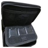 Nintendo DS / 3DS Travel Case Lot - G-Pak Pink Case, Silver 3DS Cases & Black Organizer