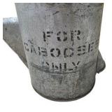 Vintage Metal Watering Can & Antique The Perfecscope Stereoscope Viewer